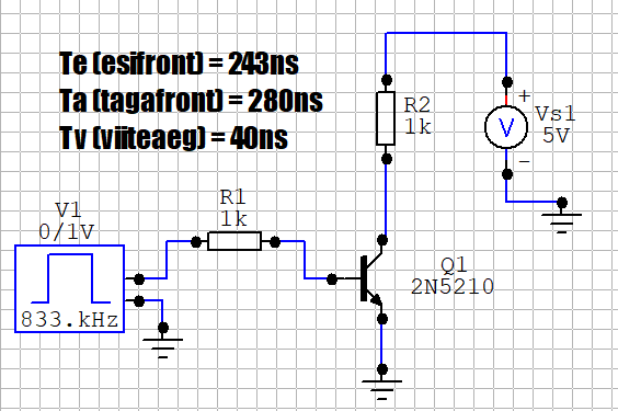 Transistor kui lüliti, eelvaade